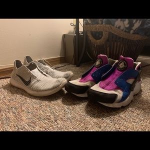 Nike Bundle (Huarache & Flyknit Free Run)